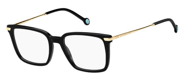 Premium Women Tommy Hilfiger Eyeglasses: TH 1822 - Black - SpecSMART Eye Clinic (Diagonal View)